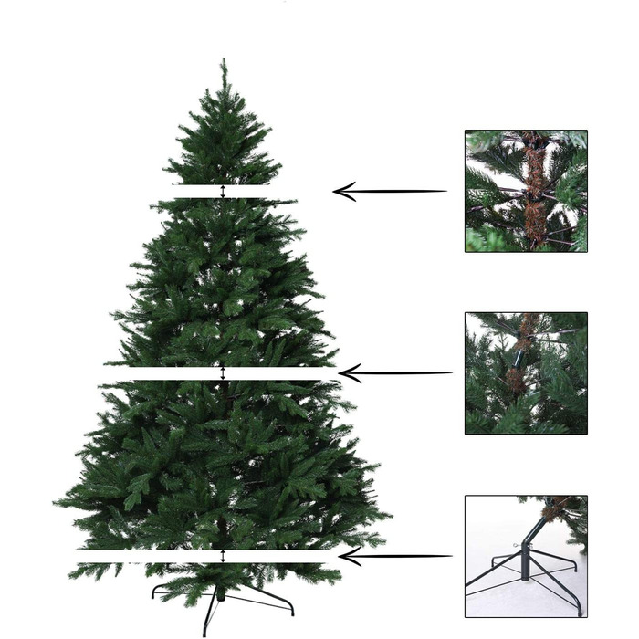 Штучна ялинка Premium Nordmann Fir 270 см (Без LED)