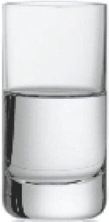 Пивний кухоль SCHOTT ZWIESEL Convention 0,2 л (набір з 6 штук), простий пивний келих для Pilsner, келихи з тритану, виготовлені в Німеччині (артикул 175500) (келих для віскі - 0,285 л, набір чарок)