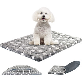 Супер подушка24. Килимок для собак, килимок для кішок-Реверсивний ліжко для маленьких собак-ліжко для собак і кішок-ліжко для кішок, Подушка для кішок-пухнаста ковдра для собак-миється Матрац для собак - 60x40 см зірки 60 х 40 см