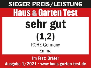 Мультиварка для запікання в Німеччині, Емма, розміром 32 х 24 см, з кришкою, також придатною для використання в якості сковороди, об'ємом близько 8,50 л
