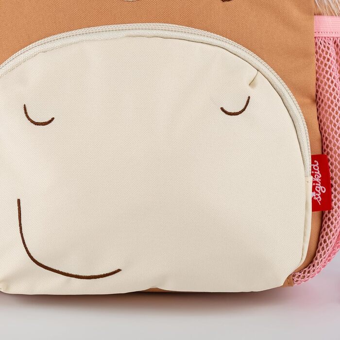 Міні-рюкзак SIGIKID Дитячий рюкзак для ясел, дитячого садка, екскурсій рекомендований для дівчаток від 2-х років (рожевий/коричневий/поні)