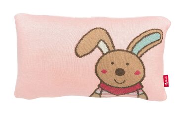 В'язана подушка SIGIKID 39450, дитяча подушка Forest Fox для дівчаток і хлопчиків, рекомендована з народження (рожева)