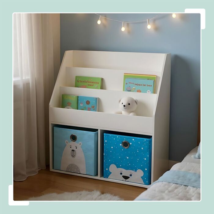 Поличка для дитячих книжок Relaxdays