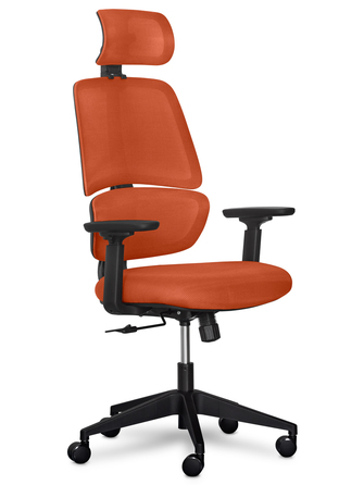 Крісло Mealux Leo Air Orange (арт.Y-543 KBY)