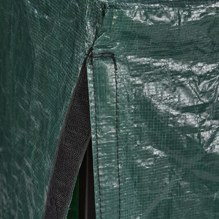 Поличка для дров Relaxdays з кришкою