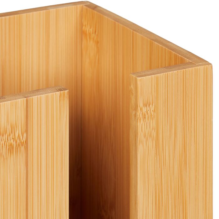 Тримач для туалетного паперу Relaxdays з бамбука