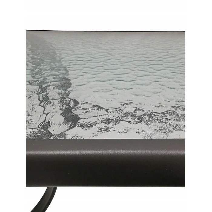 Комплект садових меблів із металу Kontrast, сірий, 7 предметів