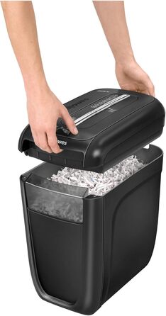 Шредер Powershred 60Cs: легкий, перехресне різання, 10 аркушів