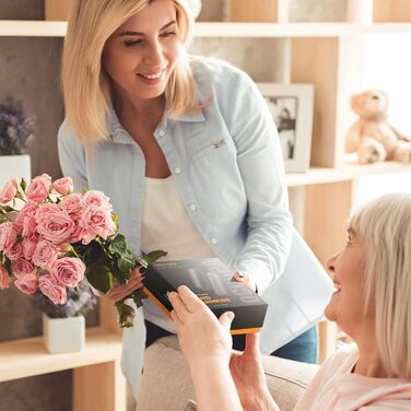 OCOOPA Грілки для рук UT2S Mini, 5200mAh, 2 шт. - Магнітні електричні грілки для рук, багаторазові, для кемпінгу та відпочинку на природі, подарунок для жінок та чоловіків (чорний рожевий)