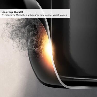 Набір каструль WMF Fusiontec Mineral Pro 4 шт, індукція, нержавіюча сталь, чорний, Made in Germany