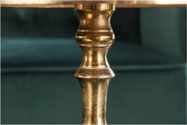 Столик для вітальні Lnxp в стилі бароко 55см золотистий