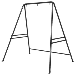Каркас крісла-гамака Outsunny 178 x 143 x 180 см, з навантаженням до 150 кг, міцна підставка для підвісних крісел, ідеально підходить для внутрішнього та зовнішнього використання, чорний