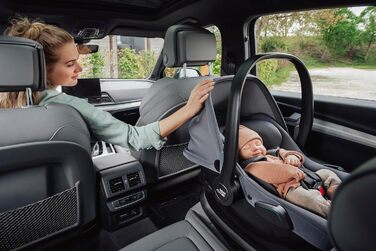 Дитяче автокрісло BRITAX RMER BABY-SAFE CORE, дитяче автокрісло для немовлят від народження до 83 см (15 місяців), (Space Black)