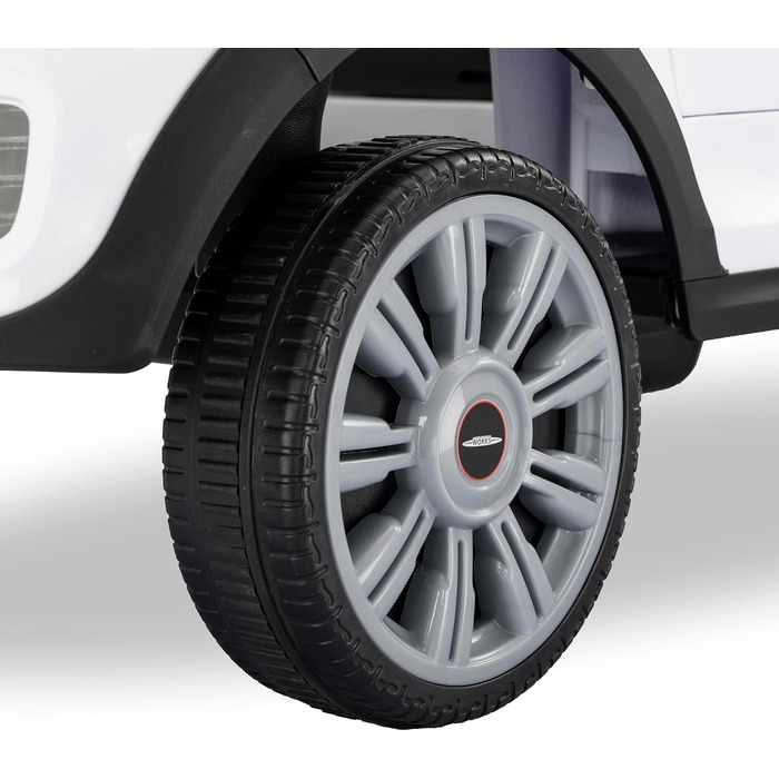 Електромобіль для дітей Rollplay MINI Countryman 12V, білий, з пультом, для дітей 3-6 років, преміум-якість