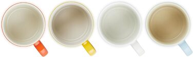 Набір з 4 чашок Le Creuset Elements об'ємом 350 мл (чашки з кераміки)