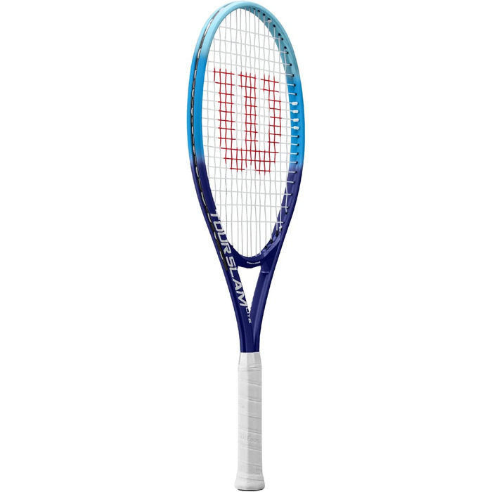 Тенісна ракетка Wilson Tour Slam Lite, алюмінієва, балансування з важкою ручкою, 291 г, Довжина 69,9 см, сила захоплення 3
