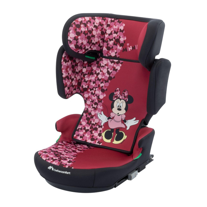 Автокрісло Bebeconfort Disney Hera i-Fix Miss Minnie для дітей 3,5-12 років (100-150 см), з регульованим підголівником