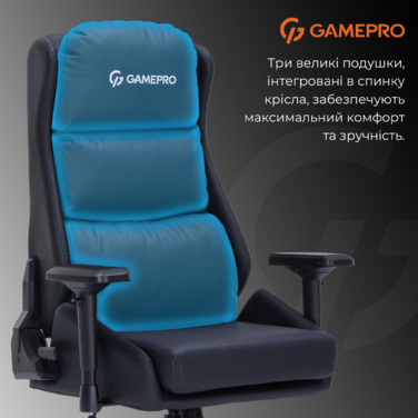 Крісло ігрове GamePro GC695B