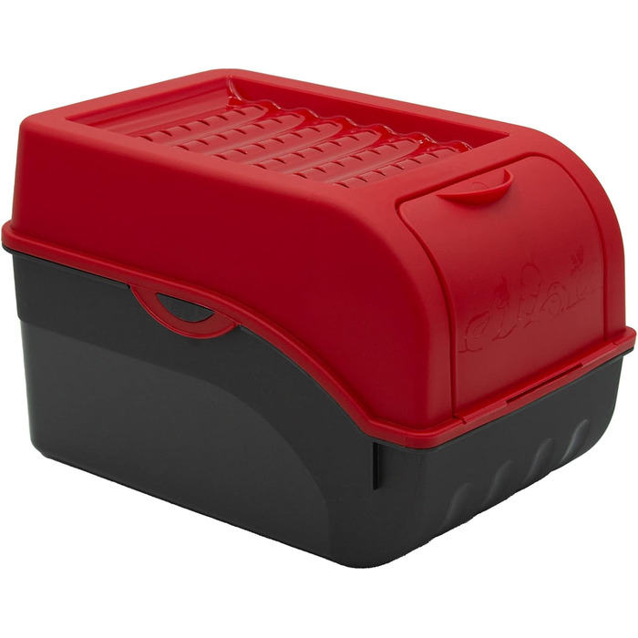 ARTECSIS Коробка для зберігання картоплі, білий колір, 2 шт. в наборі. Органайзер для овочів з кришкою, об'єм 4 кг + наклейки з назвами овочів