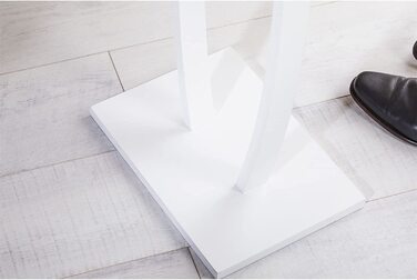 Сучасний чоловічий вішак для одягу з полицею для штанів та місцем для прикрас, білий