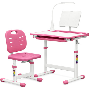 Комплект Evo-kids (стілець+стіл+полиця+лампа) Evo-17 PN Ergo (арт. Evo-17 PN Ergo)