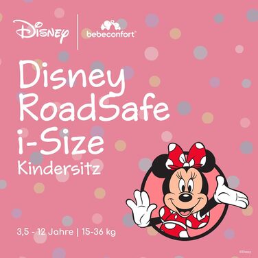 Автокрісло Bebeconfort RoadSafe i-Size для дітей 3,5-12 років (100-150 см), з регульованою підголівником та м'яким сидінням, з кріпленням ременями безпеки, легке та компактне