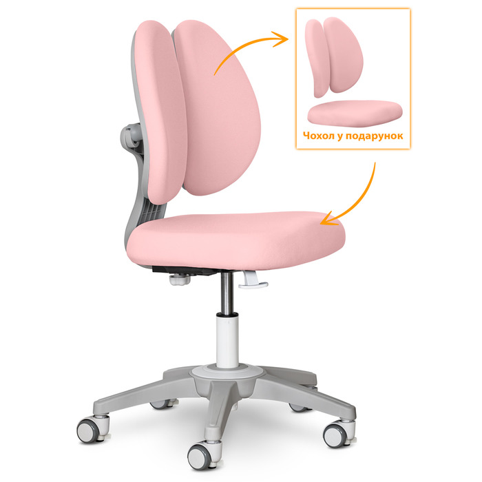 Дитяче крісло Mealux Sprint Duo Lite Pink (арт.Y-412 Lite KP)