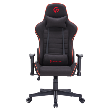 Крісло ігрове GamePro GC575FB Fabric Black&Red