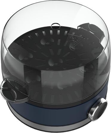 Електричний яйцеварка TERRAILLON New Moon, 7 яєць, 410 Вт, таймер, нержавіюча сталь, блакитний