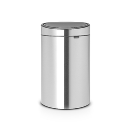 Бак для сміття Brabantia Touch Bin New двухсекційний 33 л (23+10) (112867), Сріблястий, 33