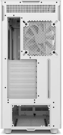 Корпус для ігрового ПК NZXT H7 ATX Mid-Tower, білий, скляна бічна панель, USB-C, готовий до водяного охолодження