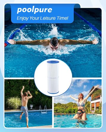 POOLPURE робот-пилосос для басейну, акумулятор 5000 мА·год, бездротовий, 120 хв автономної роботи, автоматичне паркування, LED-індикатори, IPX8, для басейнів до 90 м² (2 шт)