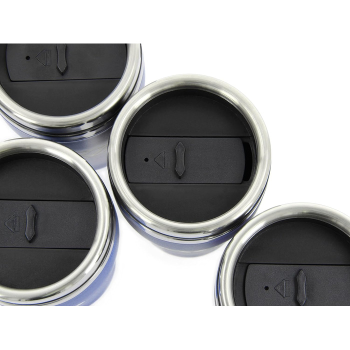 Термокружка Volkswagen GTI з нержавіючої сталі, 450 мл, чорна (BRISA Collection)