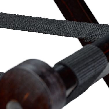 Підставка для валізи Relaxdays, складана, темно-коричнева