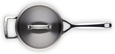 LE CREUSET Професійний сотейник з антипригарним покриттям, Ø 18 см, для всіх типів плит, включаючи індукцію, антрацит/срібло
