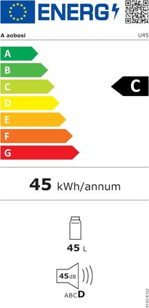 Холодильник автомобільний компресорний AAOBOSI з Wi-Fi керуванням, 45L, -20°C, чорний