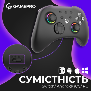 Бездротовий геймпад GamePro GPX13B