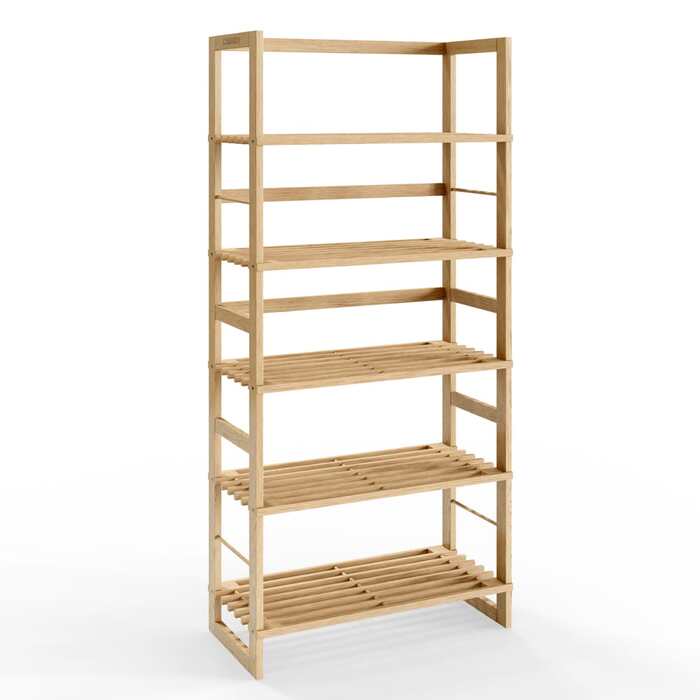 Стояча полиця Öland 136x58x27см глазурована натуральна деревина