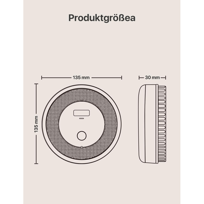 Датчик диму та CO X-Sense з Wi-Fi, голосовий сповіщення та визначенням місця розташування, 2-в-1, з базовою станцією SBS50, XP0A-MR11