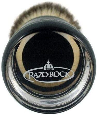 Синтетична щітка для гоління Razorock BC 'Silvertip Plissoft. Вузол 24 мм, 150 г