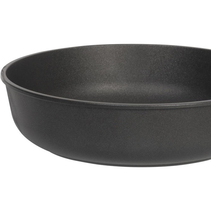 Секційна лита алюмінієва сковорода для тушкування Ø 28 см індукційна - багатогранна сковорода з антипригарним покриттям - скляна кришка - зроблено в Німеччині, 2-