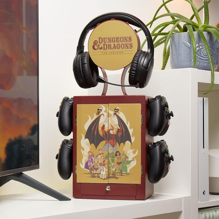 Органайзер для ігрових аксесуарів Numskull Dungeons & Dragons: кріплення для контролера та навушників (PS5, Xbox Series X/S, Nintendo Switch)