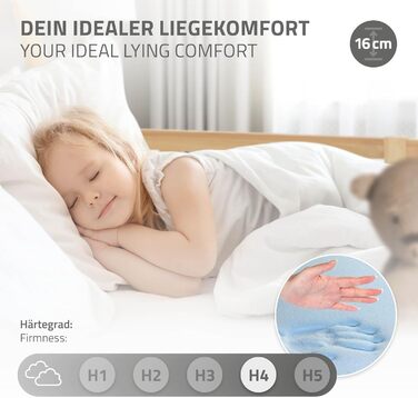 Дитяче ліжко-халапа Tipi ML-Design біле з бортиками та ламелями, з сосни, індіанське ліжко для дівчаток та хлопчиків, ліжко-будиночок з огорожею, ліжко-ігровий будиночок для дітей (90x200 см з матрацом (H: 16 см), натуральне дерево)