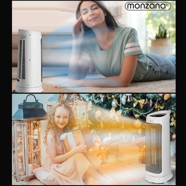 Тепловентилятор MZKH2200 біла кераміка 2000 Вт