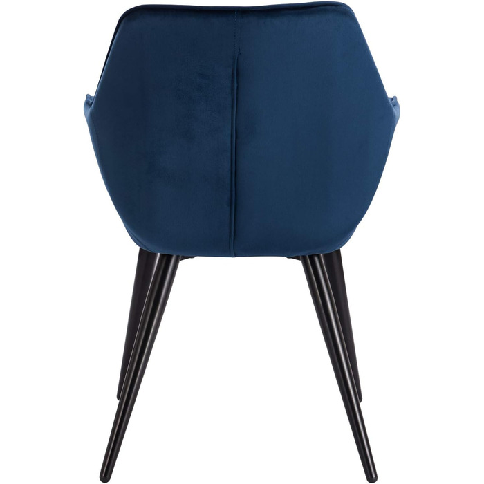 Крісла для їдальні WOLTU 2 шт. - м'які крісла для кухні, вітальні, з підлокітниками, зелені, з металевими ніжками, BH153gn-2