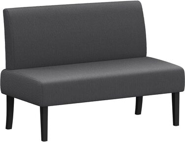 Диван-лавка Yaheetech для кухні, 2 місця, без підлокітників, зелений (сірий), для вітальні/коридору/офісу