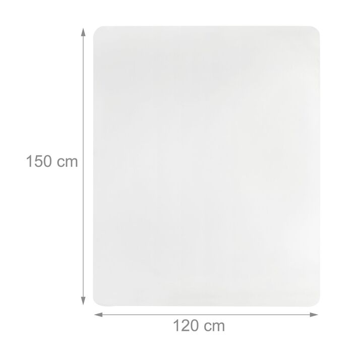 Захисний килимок для офісного крісла Relaxdays (прозорий)