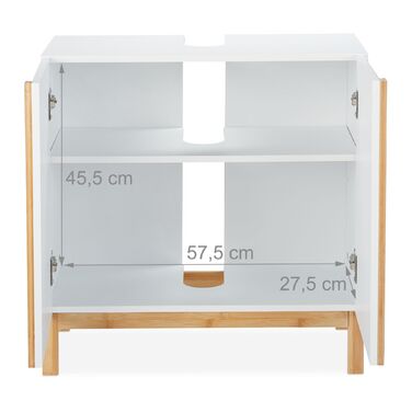 Підставка під раковину Relaxdays біла