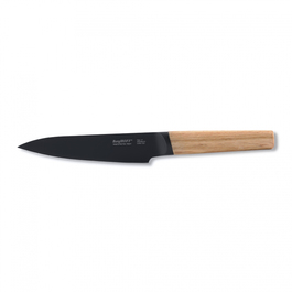 Ніж кухарський з дерев'яною ручкою, з покриттям BergHOFF RON, 13 см