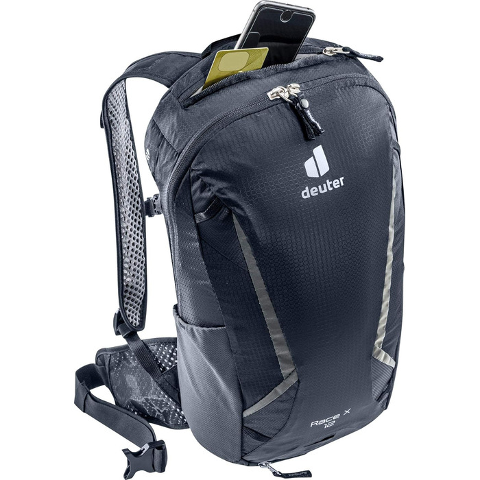 Велосипедний рюкзак deuter Race X (12 л) (чорний)